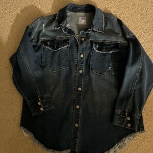 Denim Shirt/Jacket - Dark Blue